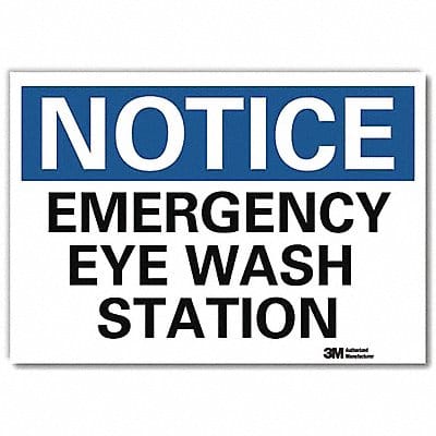 Notice Sign 10x14in Reflective Sheeting