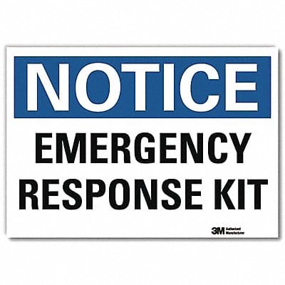 Notice Sign 5inx7in Reflective Sheeting