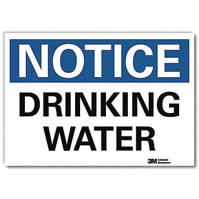 Notice Sign 5inx7in Reflective Sheeting