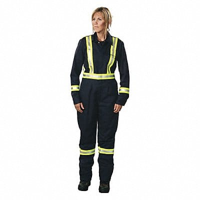 Coverall Royal Blue 4XL 40-1/2in. Hemmed