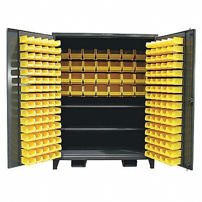 Bin Cab 78 x60 x36 DrkGry 188YlwBns