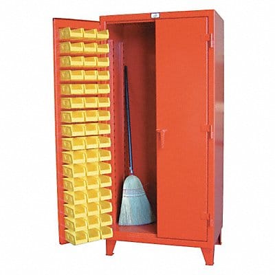 Bin Cabinet 78 x36 x24 DrkGry 94YlwBns