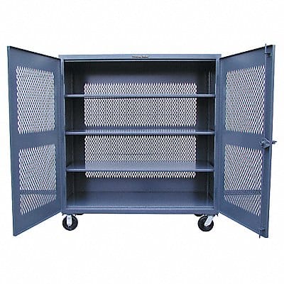 Strg Cab 67 x60 x24 DrkGry 3Shlv