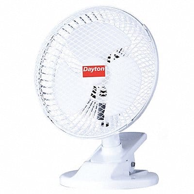 Clip-On Fan 2 Speeds 6 Blade Dia