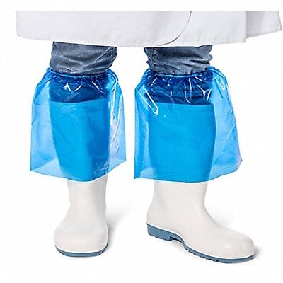 Boot Shrouds Calf Height Blue PK100