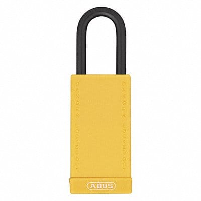 Lockout Padlock KA Yellow 3 H
