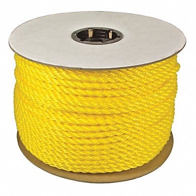 Rope Polypropylene 1/4in Dia 600ft 108lb