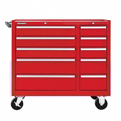 Rolling Tool Cabinet Red Heavy Duty
