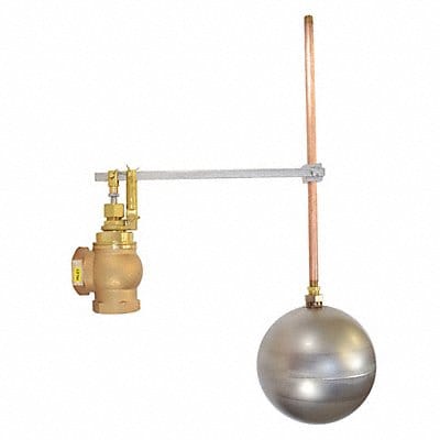 Float Valve Bronze FNPT 100 psi 1-1/2