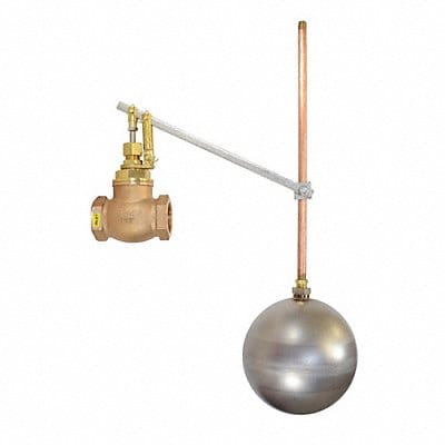 Float Valve Bronze FNPT 100 psi 1-1/2