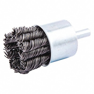 Crimped Wire End Brush Shank Size 1/4