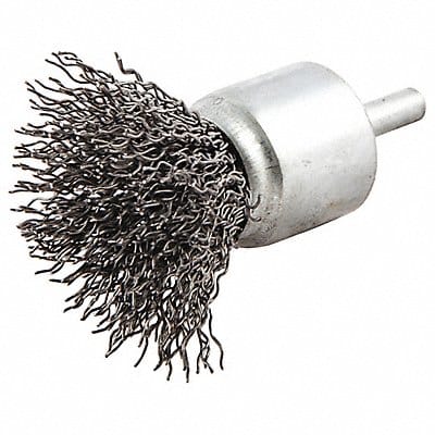 Crimped Wire End Brush Shank Size 1/4
