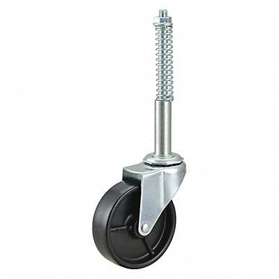 Extend-Stem Threaded Caster for Ladders