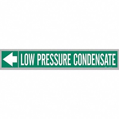 Pipe Marker Low Pressure Condensate