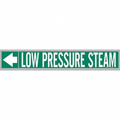 Pipe Markr Low Pressure Steam 1in H