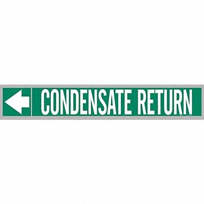 Pipe Marker Condensate Return 2in H