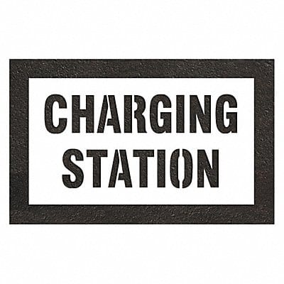 Pavement Stencil 54 H 30 W 0.125 Thick