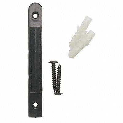 Wall Mount Receiver 3 H Plastic Black
