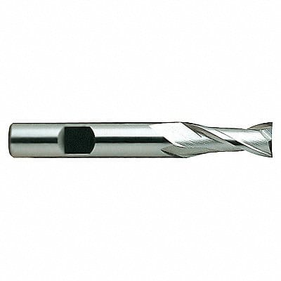 Sq. End Mill Single End HSS 1/4