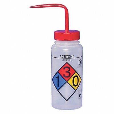 Wash Bottle 500 mL 53 mm Dia PK4