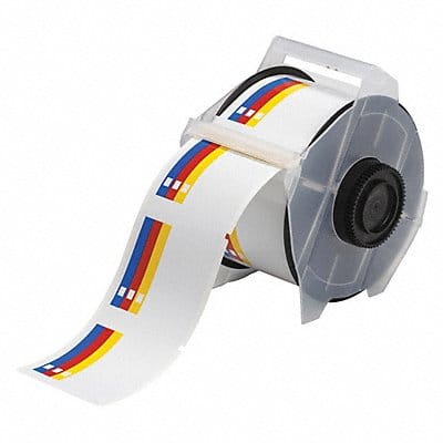 Label Vinyl Red/Blue/Yellow/White