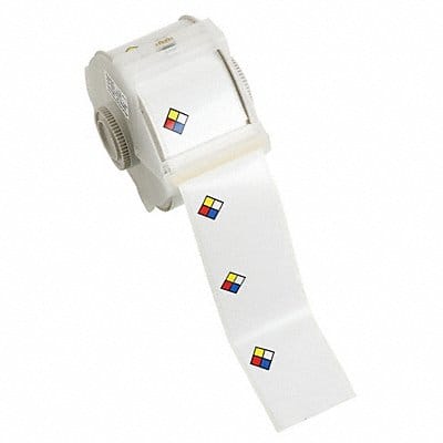 Label Vinyl Red/Blue/Yellow/White