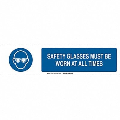 Sign Slider Insert 6x23 7/8in White Alum