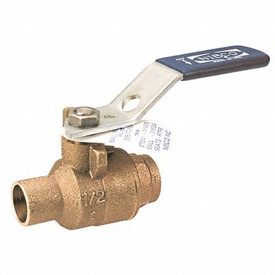 Bronze Ball Valve Sweat 1/2 in