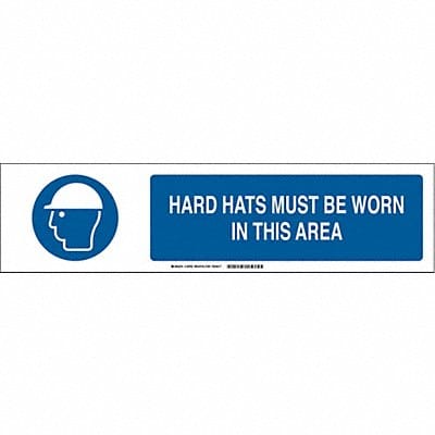 Sign Slider Insert 6x23 7/8in White Alum