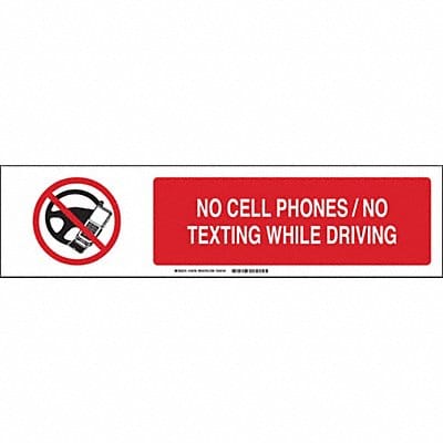Sign Slider Insert 6x23 7/8in White Poly