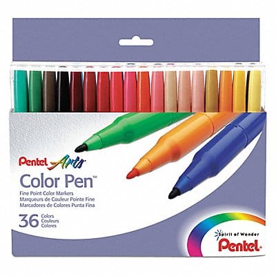 Color Markers Assorted PK36
