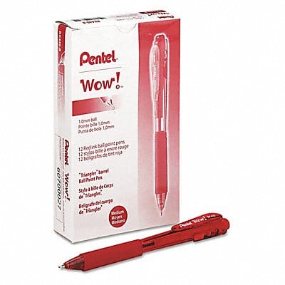 Ballpoint Pens Red PK12