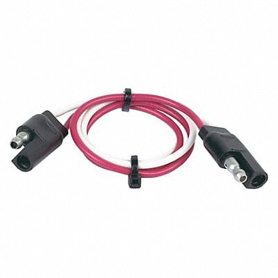 Flat Electric Connector 2-Way 12 in