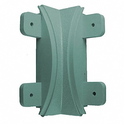 Inside Corner 1-1/16 x 5In Teal Screw In