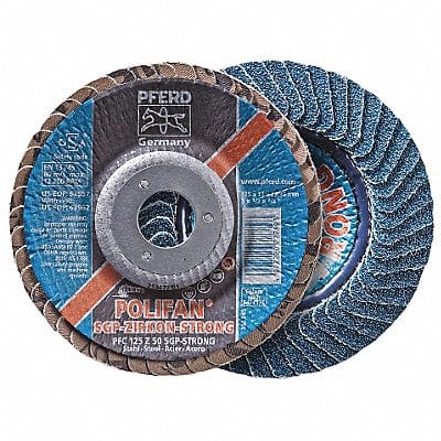 Flap Disc 4-1/2 in 36 Grit Zirconia