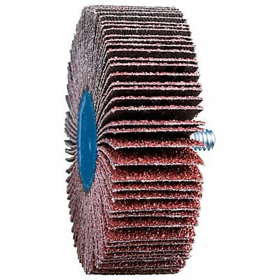 Flap Wheel Coated AO 3 in Dia 60 Grit