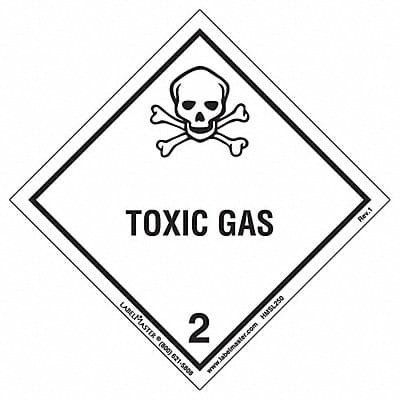 DOT Container Label 4 Label W