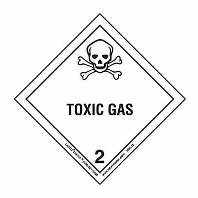 DOT Container Label 3-15/16 Label W