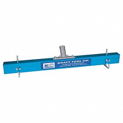 Concrete Gauge Rake 24 in Aluminum