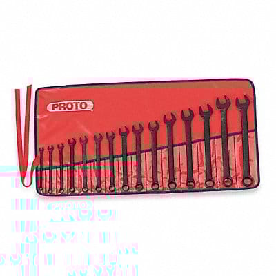 Combo Wrench St Steel Blk Oxd Stnd Ofst