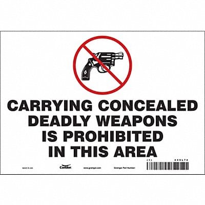 Safety Sign 7 in x 10 in Vinyl