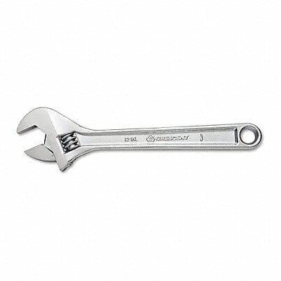 Adjustable Wrench 12 Chrome Carded