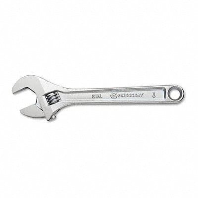 Adjustable Wrench 8 Chrome Carded