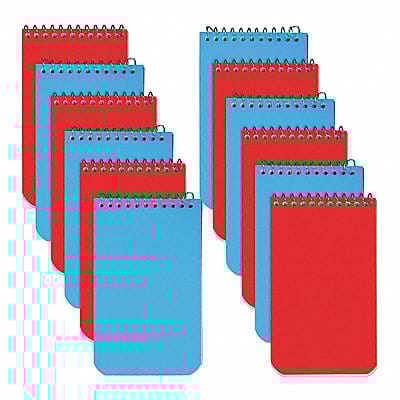 Memo Notebooks 60 Sheets 3 x 5 PK12