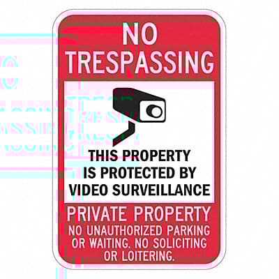 Safety Sign 18 inx24 in Aluminum