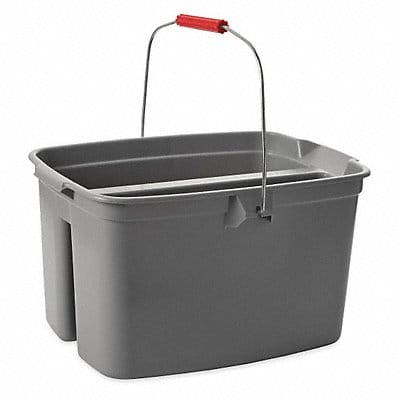 Double Bucket 4 3/4 gal Gray