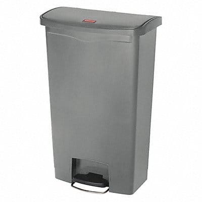 Slim Jim Resin Step On 18 gal Gray