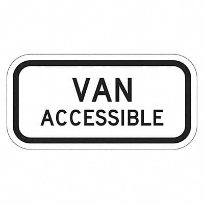 Handicapped Parking Sign 6 x 12