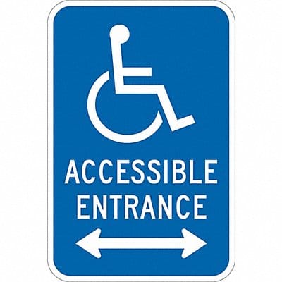ADA Handicapped Parking Sign 18 x 12