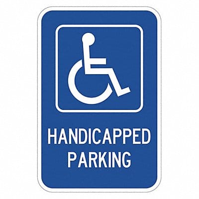 ADA Handicapped Parking Sign 18 x 12